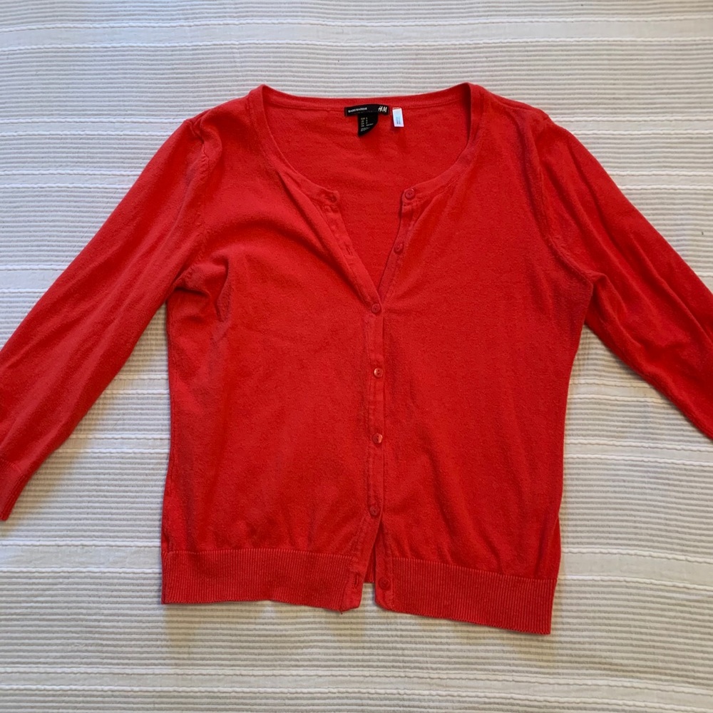 H&M Red Cardigan - Picture 4 of 5